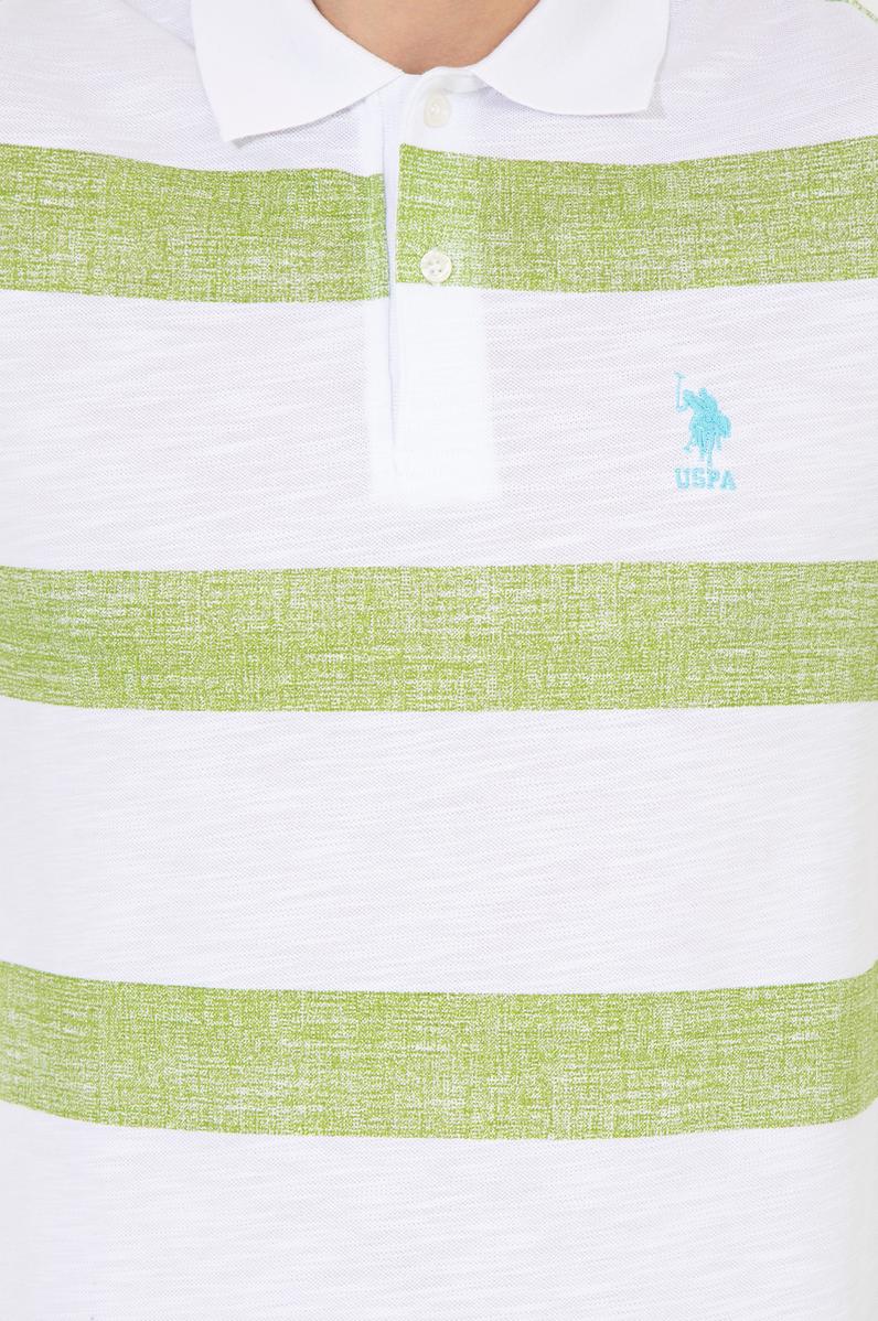 Erkek Elma Yeşili Polo Yaka Tişört