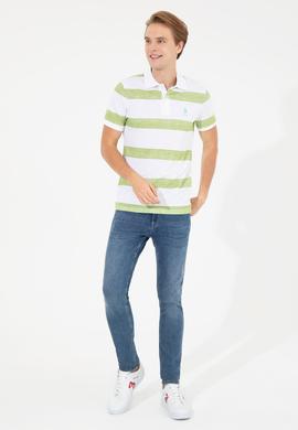 Erkek Elma Yeşili Polo Yaka Tişört - 50249170007