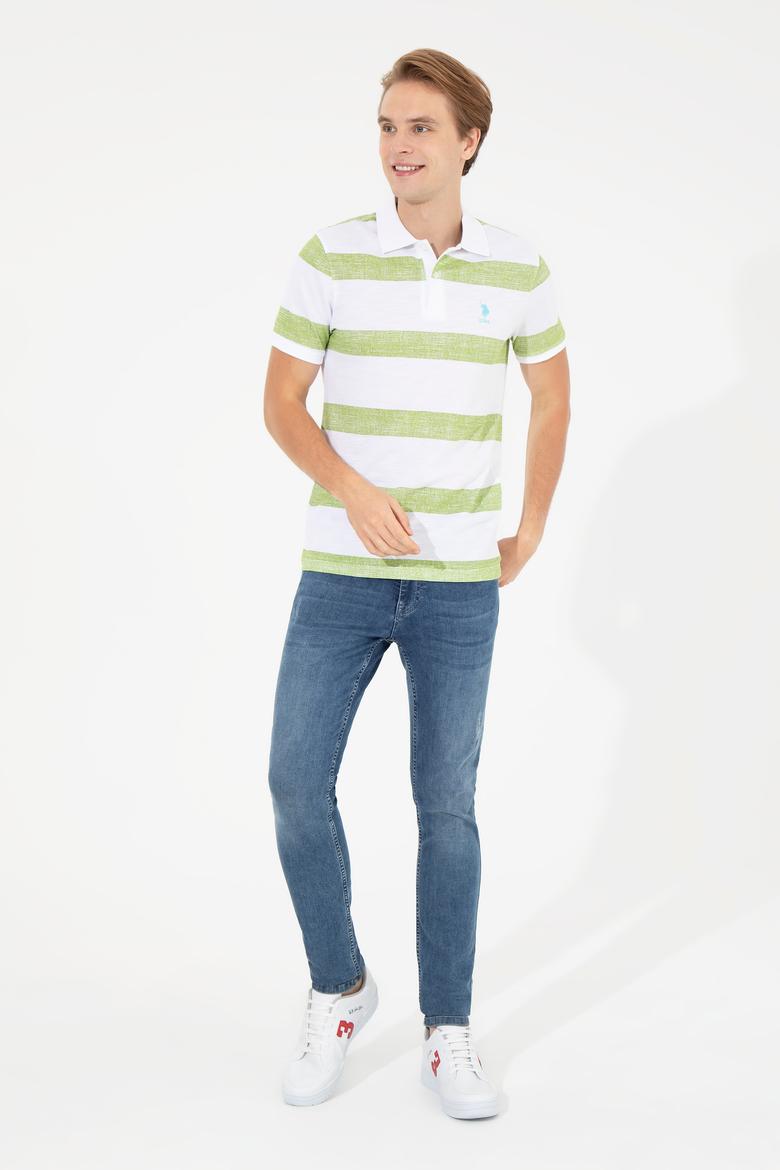 Erkek Elma Yeşili Polo Yaka Tişört - 50249170007