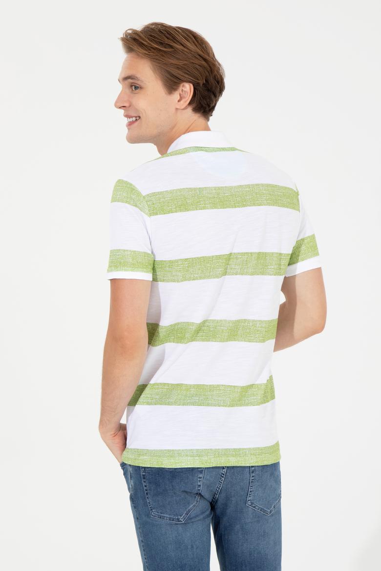 Erkek Elma Yeşili Polo Yaka Tişört - 50249170007