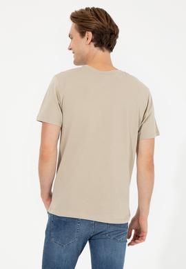 Erkek Haki T-Shirt - 50251779132