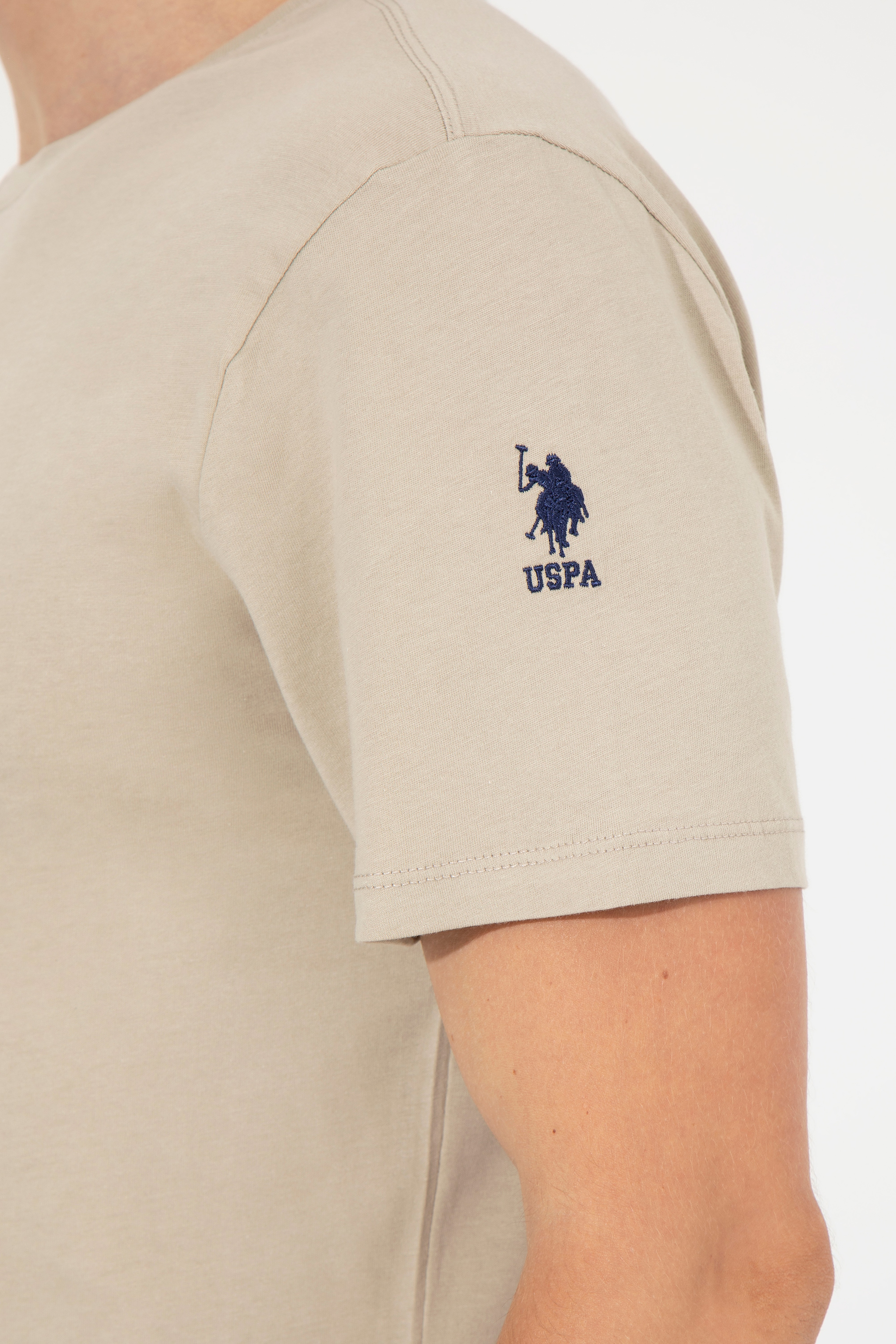 Erkek Haki T-Shirt - Image 7