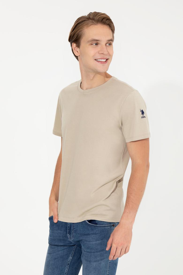 Erkek Haki T-Shirt