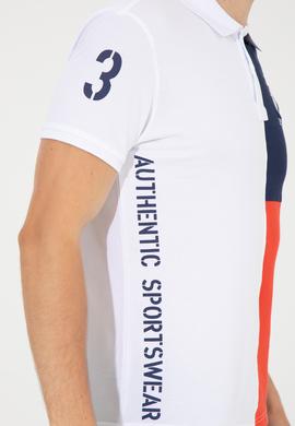 Erkek Beyaz Polo Yaka Tişört - 50249164009