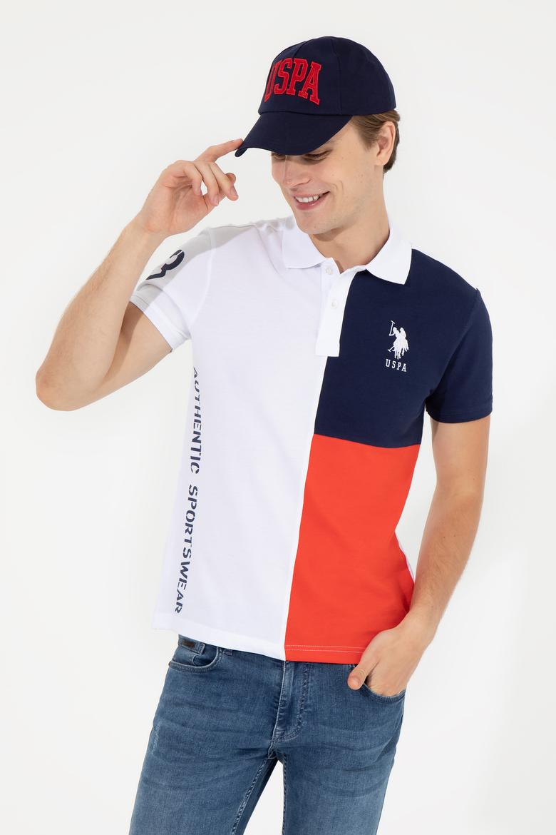 Erkek Beyaz Polo Yaka Tişört - 50249164009