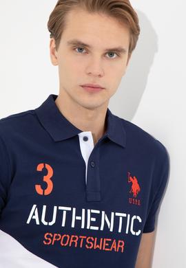 Erkek Lacivert Polo Yaka Tişört - 50247717010