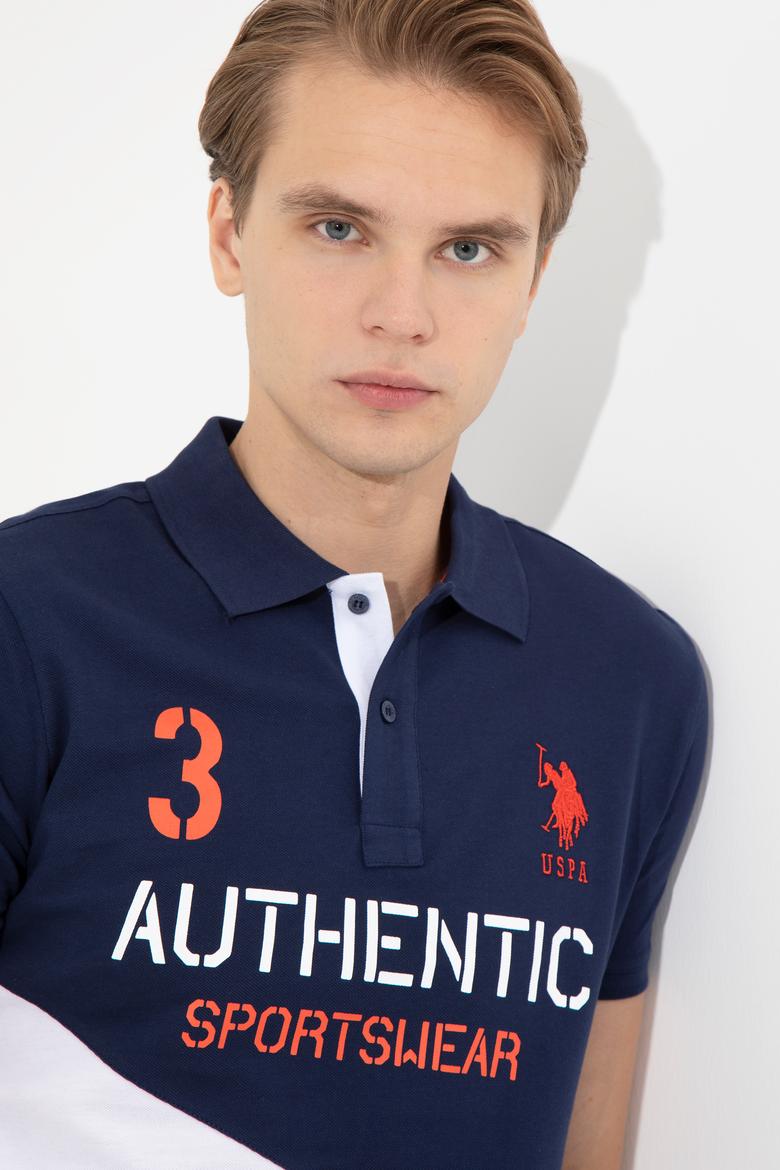 Erkek Lacivert Polo Yaka Tişört - 50247717010