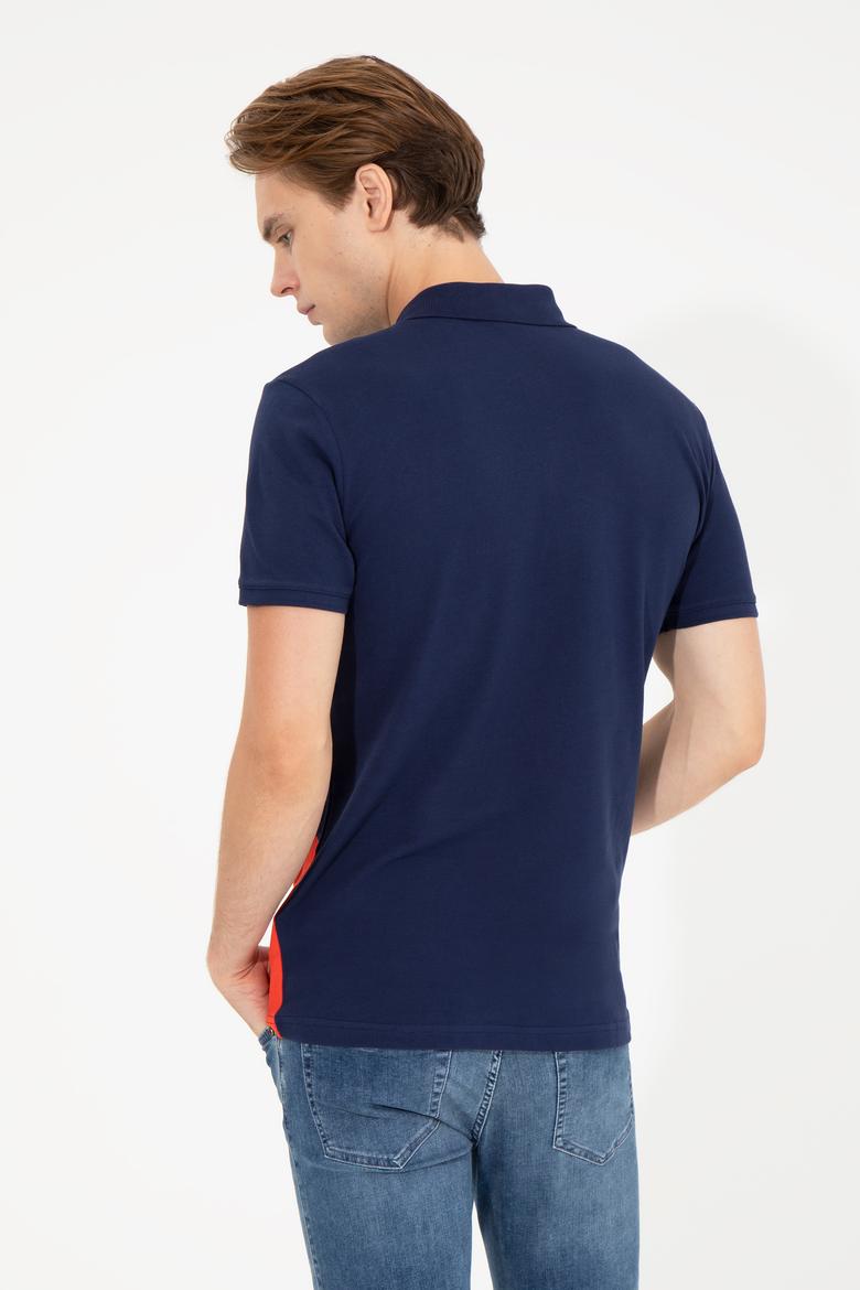 Erkek Lacivert Polo Yaka Tişört - 50247717010