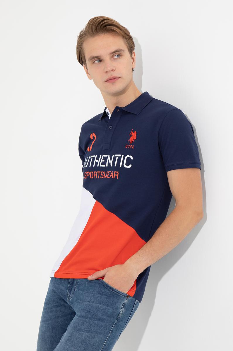 Erkek Lacivert Polo Yaka Tişört