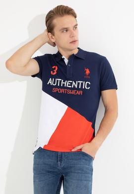 Erkek Lacivert Polo Yaka Tişört - 50247717010