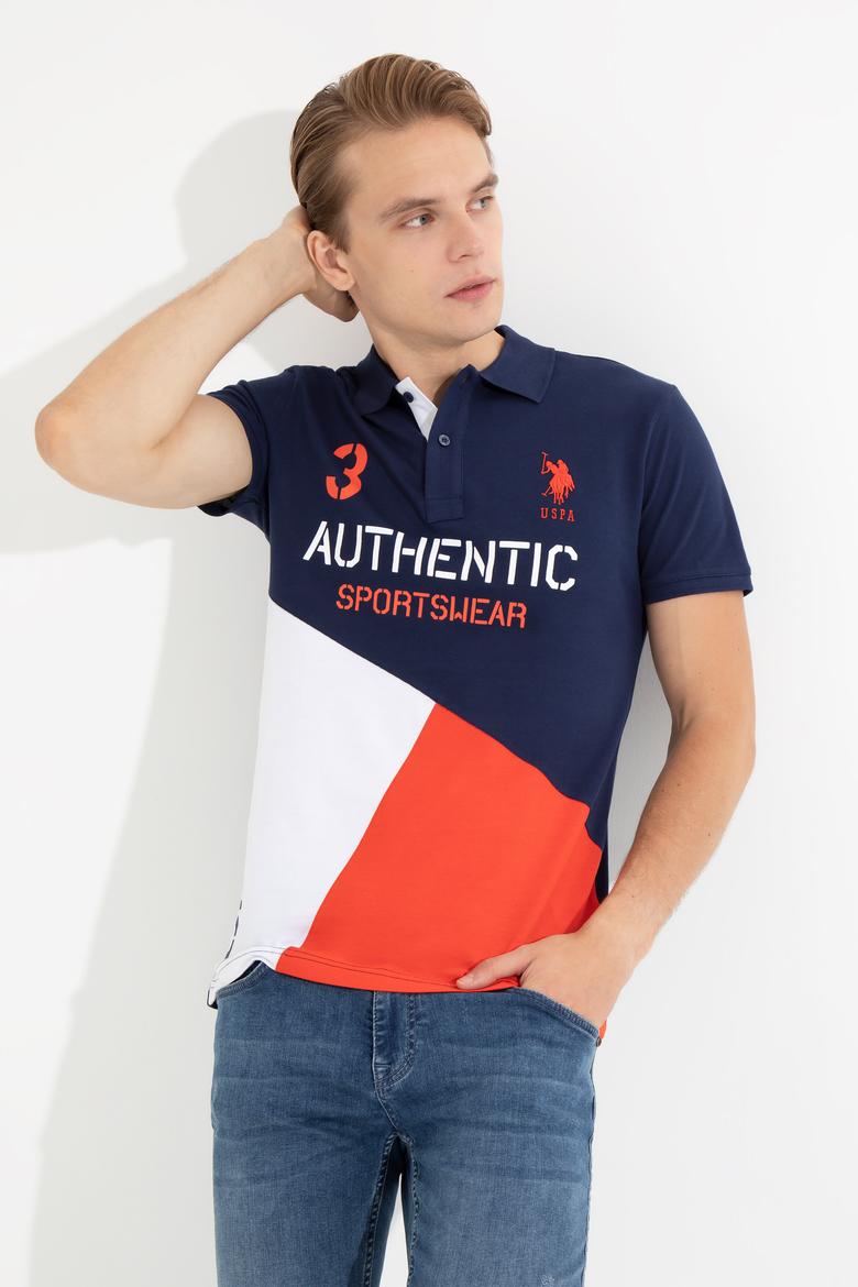 Erkek Lacivert Polo Yaka Tişört - 50247717010