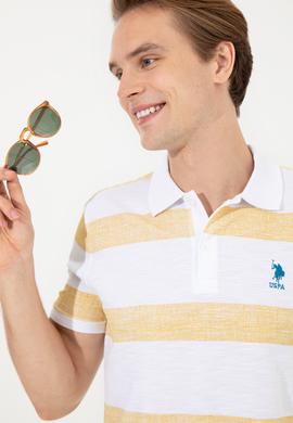 Erkek Safran Polo Yaka Tişört - 50249170026