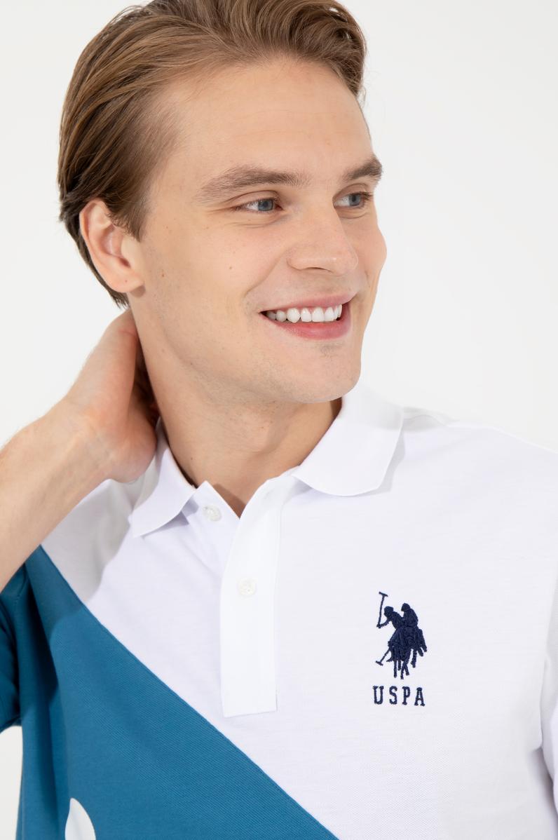 Erkek Petrol Polo Yaka Tişört