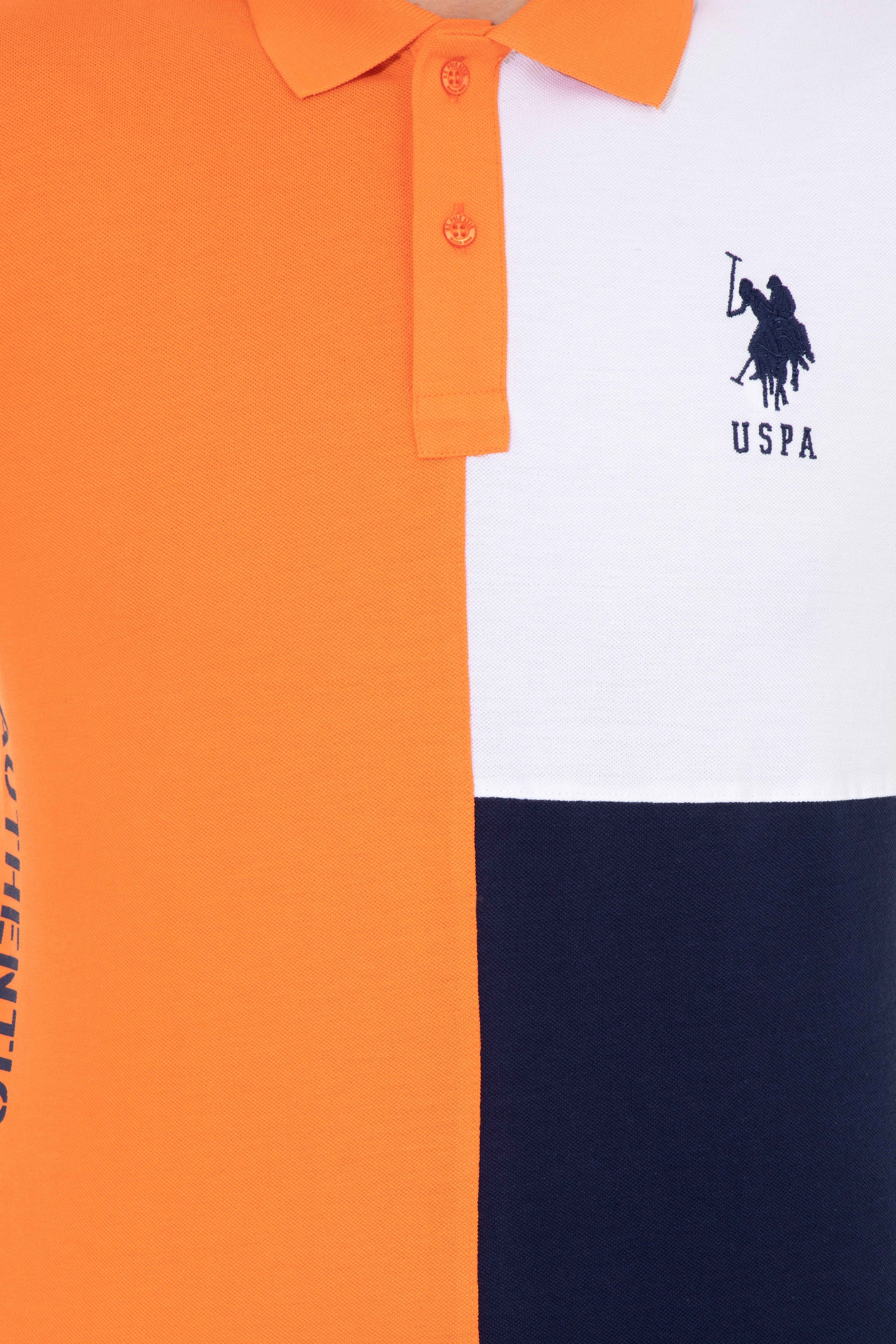 Erkek Turuncu Polo Yaka Tişört - Image 6