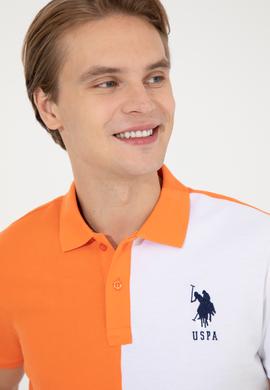 Erkek Turuncu Polo Yaka Tişört - 50249164029