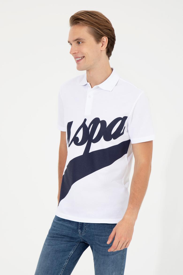 Erkek Beyaz Polo Yaka Tişört - 50249138009