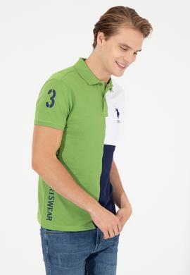 Erkek Elma Yeşili Polo Yaka Tişört - 50249164019