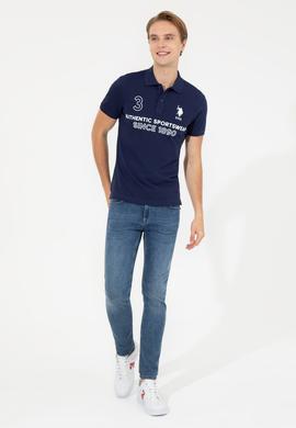 Erkek Lacivert Polo Yaka Tişört - 50249162027