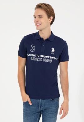 Erkek Lacivert Polo Yaka Tişört - 50249162027