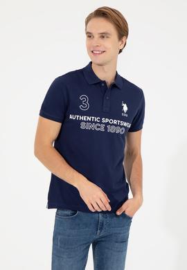 Erkek Lacivert Polo Yaka Tişört - 50249162027