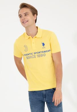 Erkek Açık Sarı Polo Yaka Tişört - 50249162001