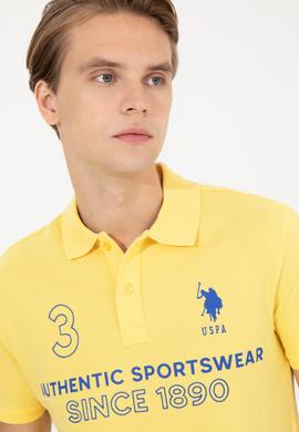 Erkek Açık Sarı Polo Yaka Tişört - 50249162001