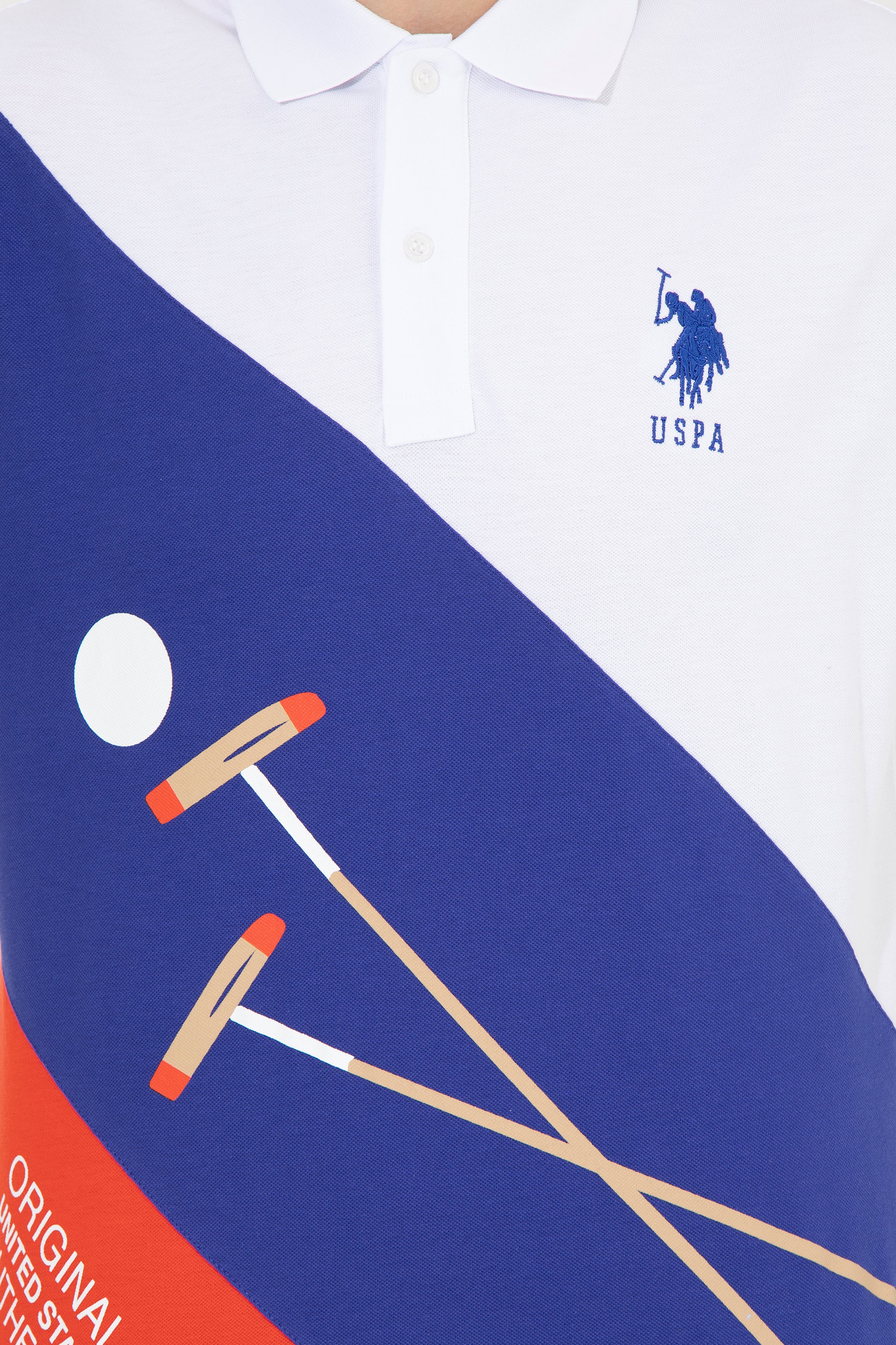 Erkek Mavi Polo Yaka Tişört - Image 6