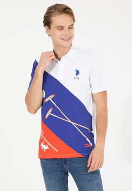 Erkek Mavi Polo Yaka Tişört - 50249180020