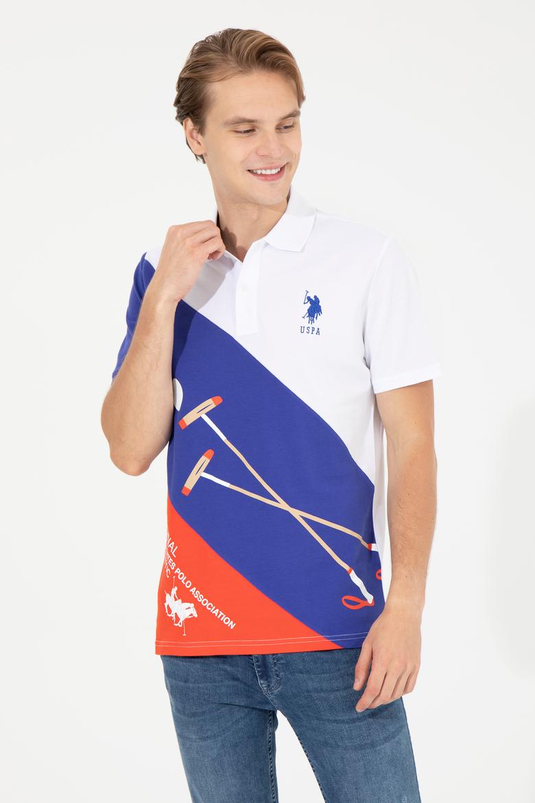 Erkek Mavi Polo Yaka Tişört