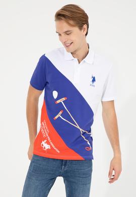 Erkek Mavi Polo Yaka Tişört - 50249180020