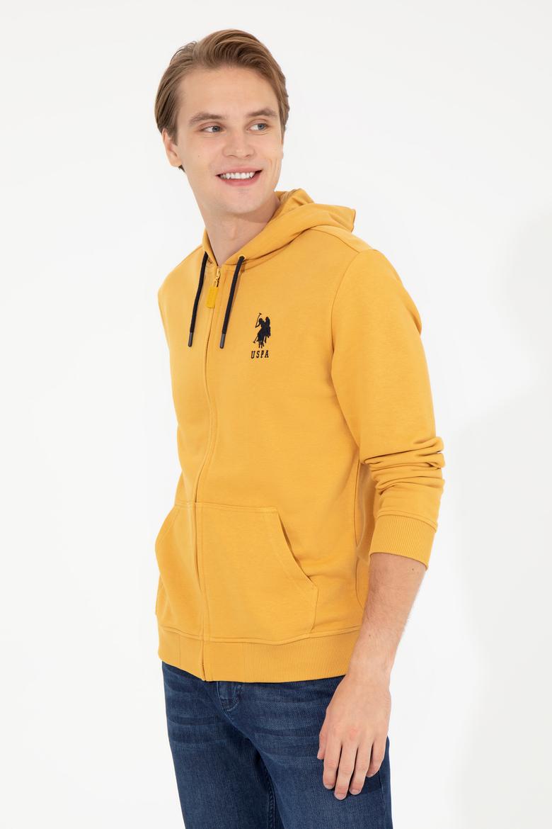 Erkek Safran Örme Hırka - 50253132059