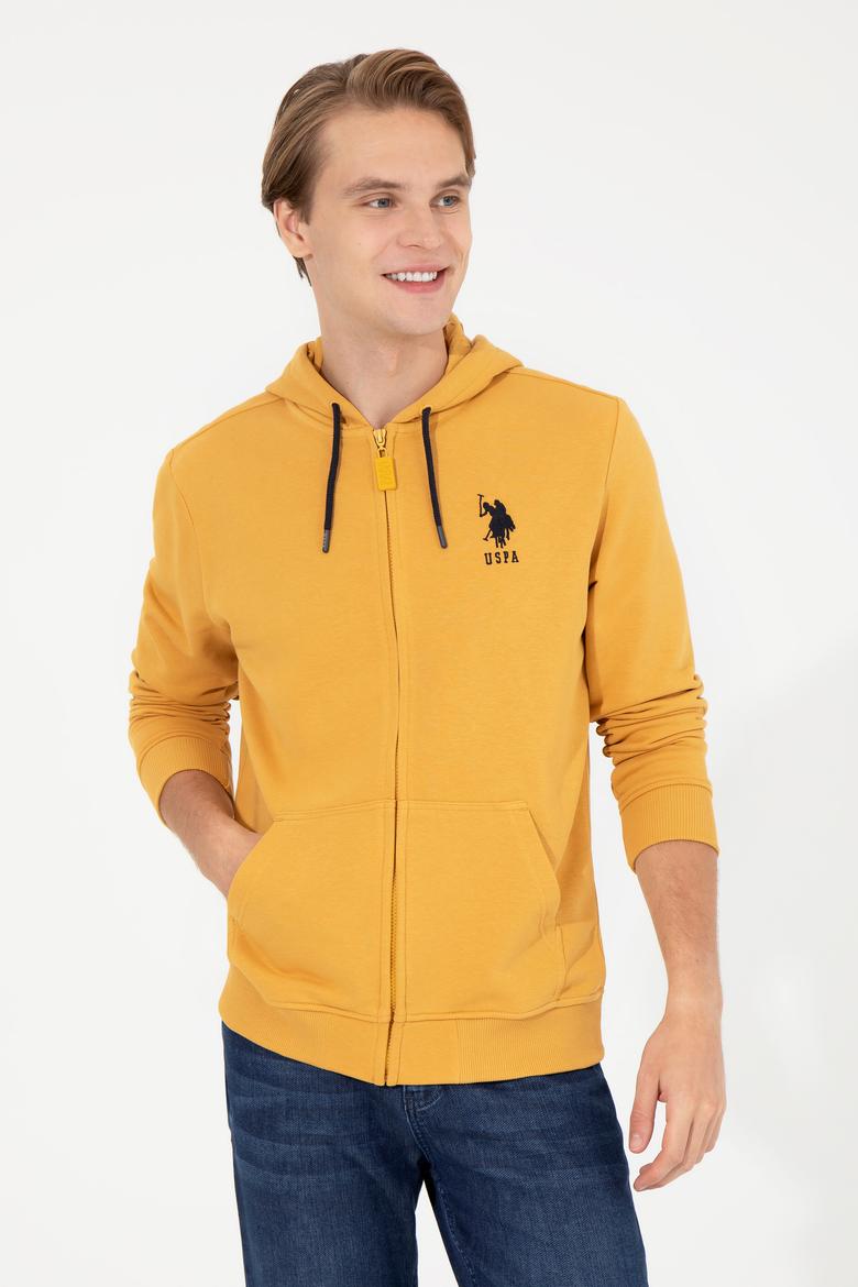 Erkek Safran Örme Hırka - 50253132059