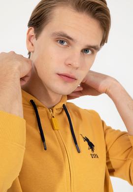 Erkek Safran Örme Hırka - 50253132059