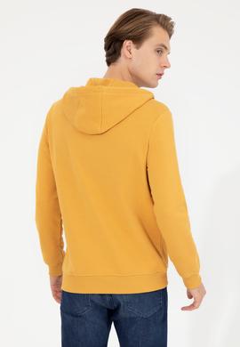 Erkek Safran Örme Hırka - 50253132059