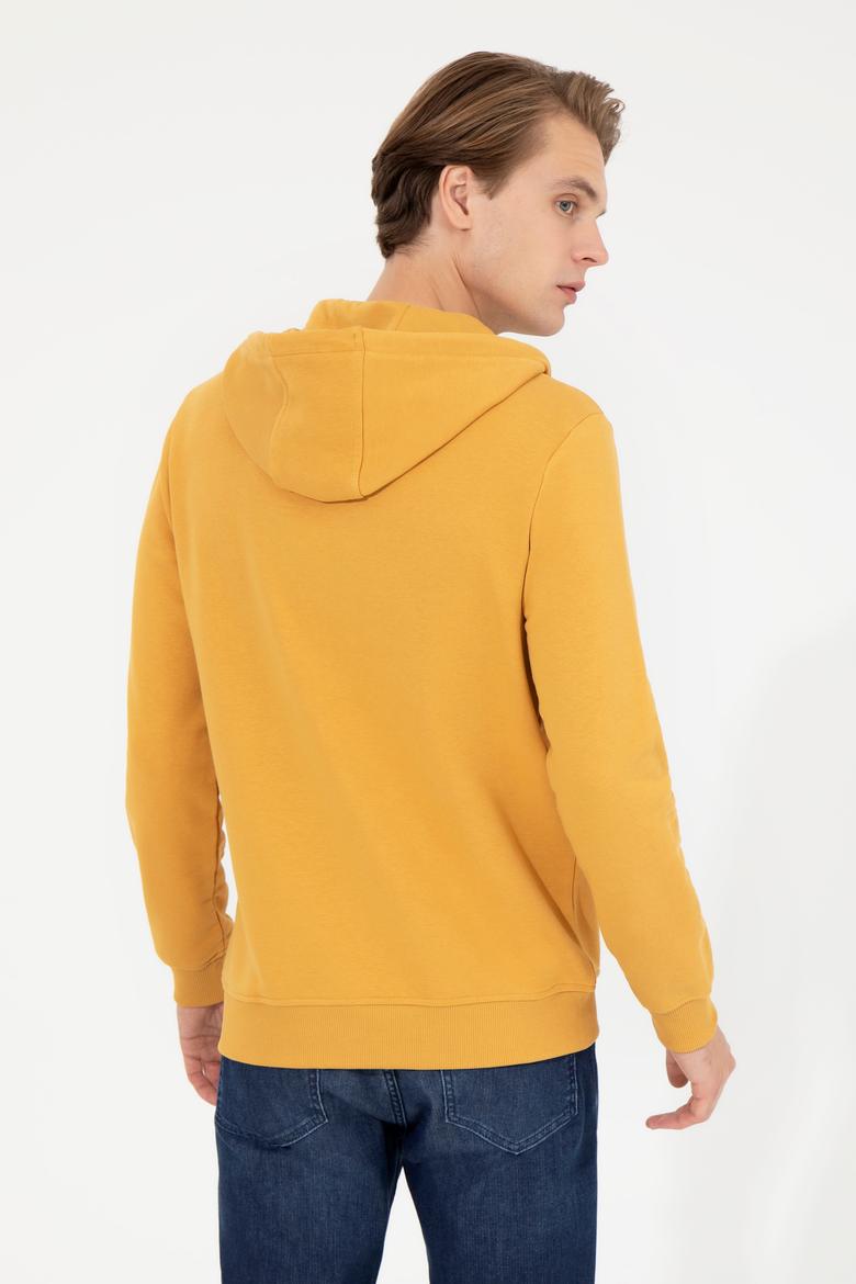 Erkek Safran Örme Hırka - 50253132059