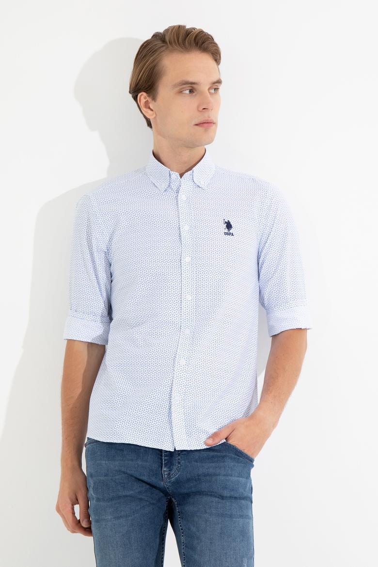 Erkek Lacivert Uzun Kollu Gömlek - 50251891008