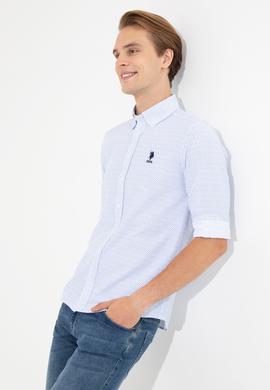 Erkek Lacivert Uzun Kollu Gömlek - 50251891008