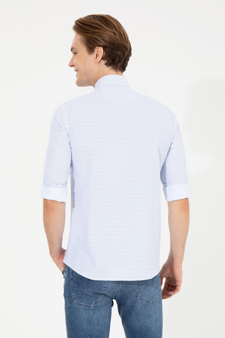 Erkek Lacivert Uzun Kollu Gömlek - 50251891008