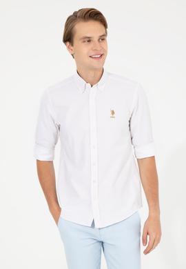 Erkek Bej Uzun Kollu Gömlek - 50251891041