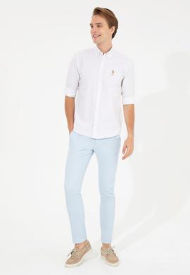 Erkek Bej Uzun Kollu Gömlek - 50251891041