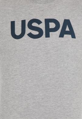 Erkek Gri Melanj Basic Sweatshirt - 50254504035