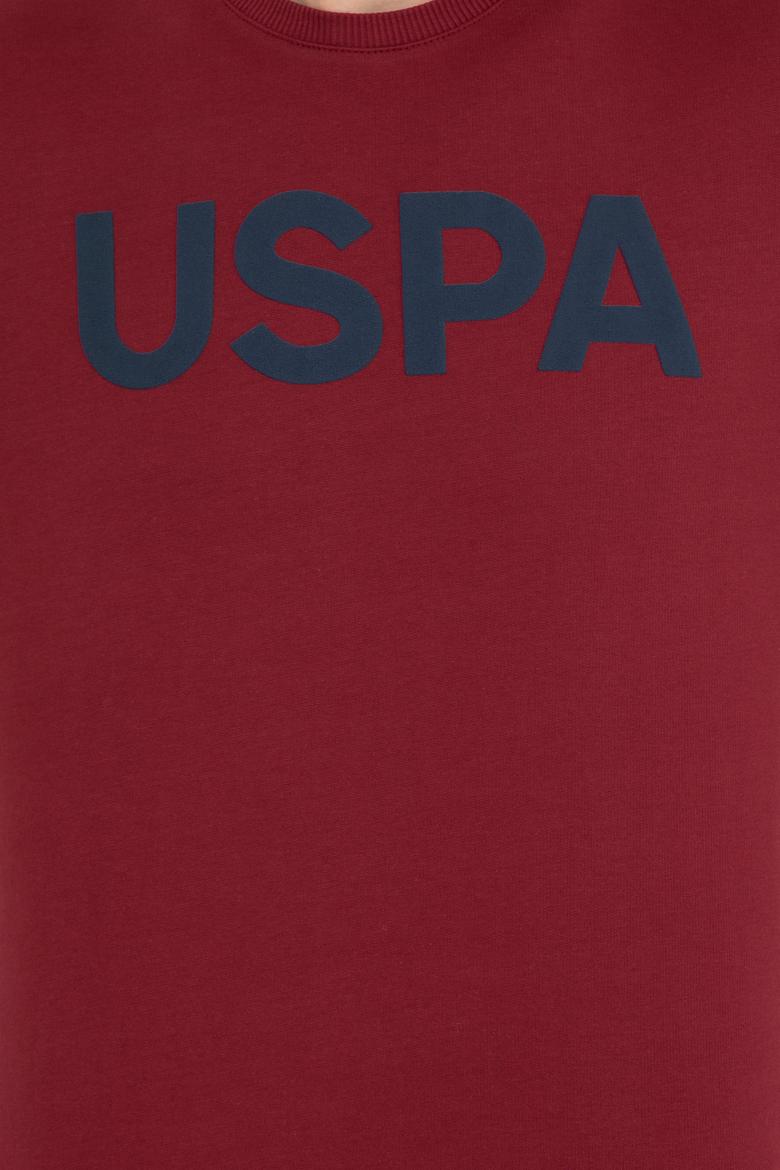 Erkek Vişne Basic Sweatshirt - 50254504046