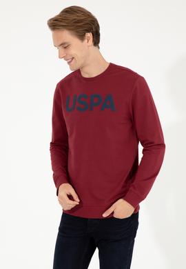 Erkek Vişne Basic Sweatshirt - 50254504046