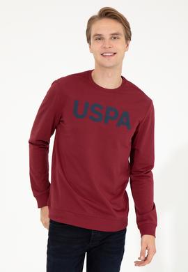 Erkek Vişne Basic Sweatshirt - 50254504046