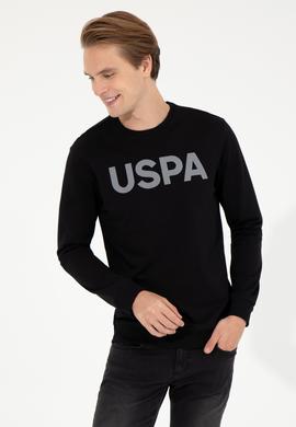 Erkek Siyah Basic Sweatshirt - 50254504015