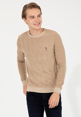 Erkek Taş Bisiklet Yaka Triko Kazak - 50251884030