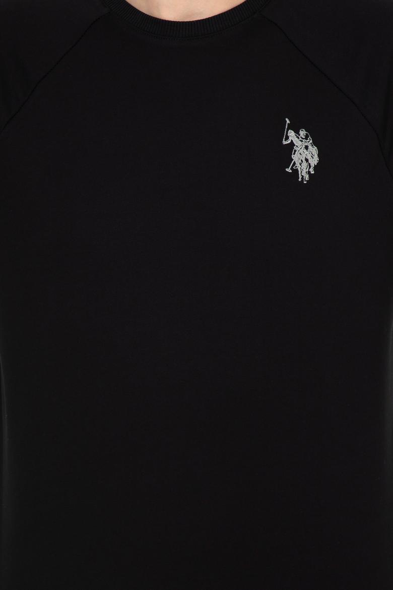 Erkek Vişne Basic Bisiklet Yaka Sweatshirt - 50257289030