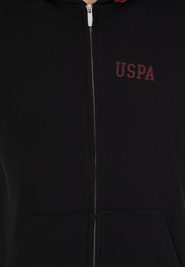 Erkek Siyah Kapüşonlu Örme Hırka - 50257142049