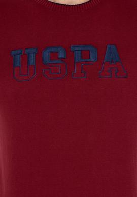 Erkek Bordo Bisiklet Yaka Triko Kazak - 50255650001