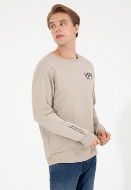 Erkek Taş Bisiklet Yaka Sweatshirt - 50257198036